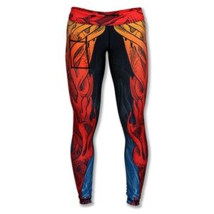 INKnBURN “ROD FIRE” Tights - NWT